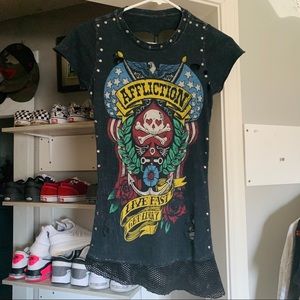 NWOT Affliction Shirt